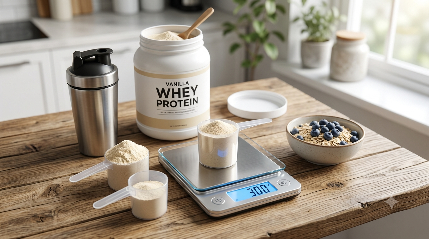 How to Measure a Scoop of Protein Powder